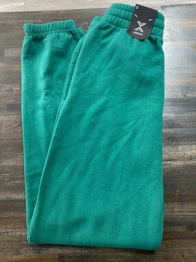 Xersion Sweatpants Evergreen Quick-dri NWT SIZE SMALL S JOGGERS Fleece Lining